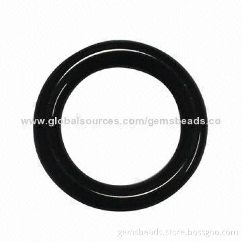 Fashion hoop earring in gemstone